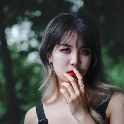 森系模特