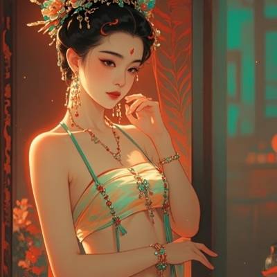 汉服模特