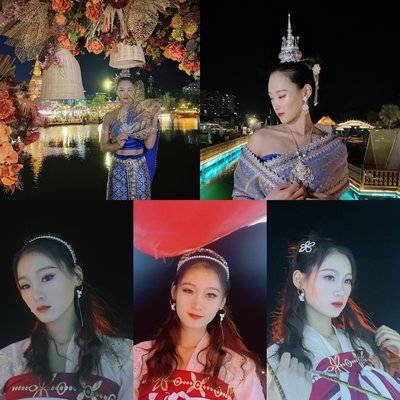 黑白模特