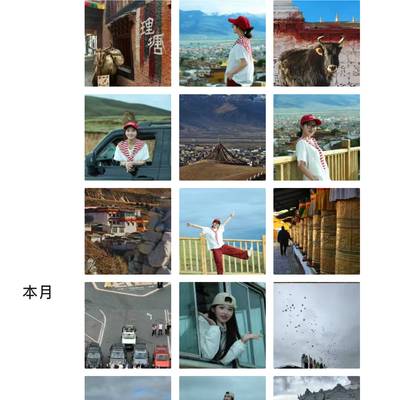 纪实模特