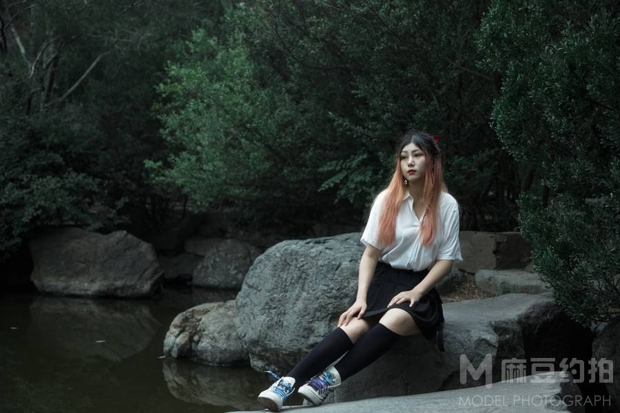 森系模特