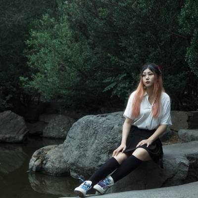 森系模特
