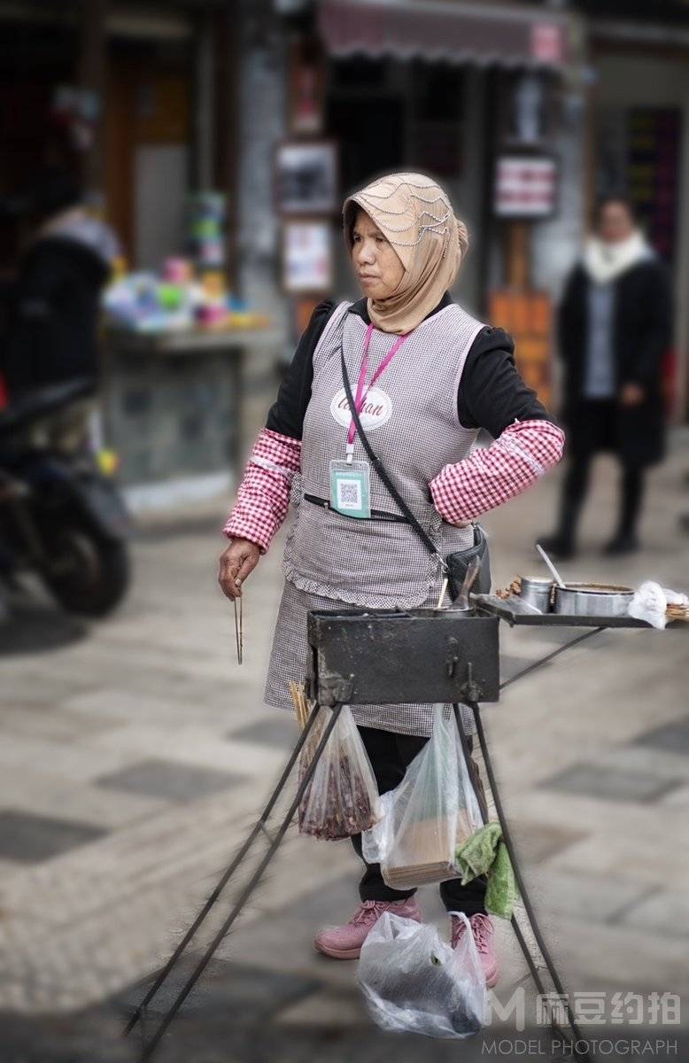 纪实模特