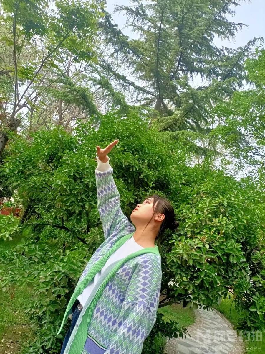 森系模特
