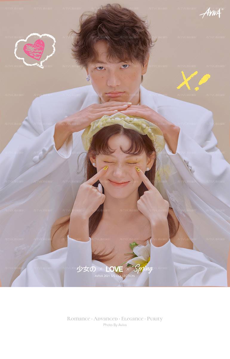 情侣模特