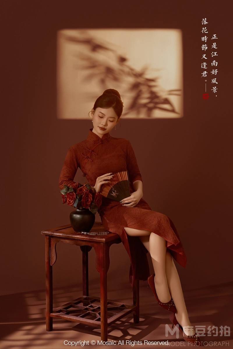 旗袍模特