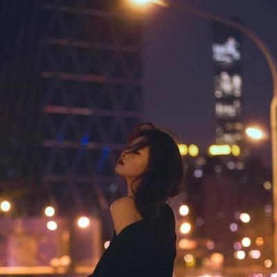 黑白模特