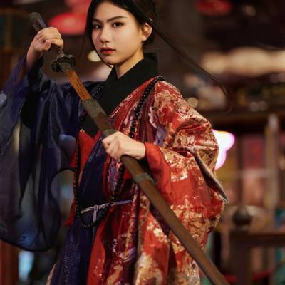 汉服模特