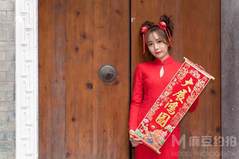 旗袍模特