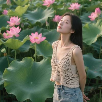 森系模特
