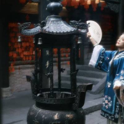 汉服模特