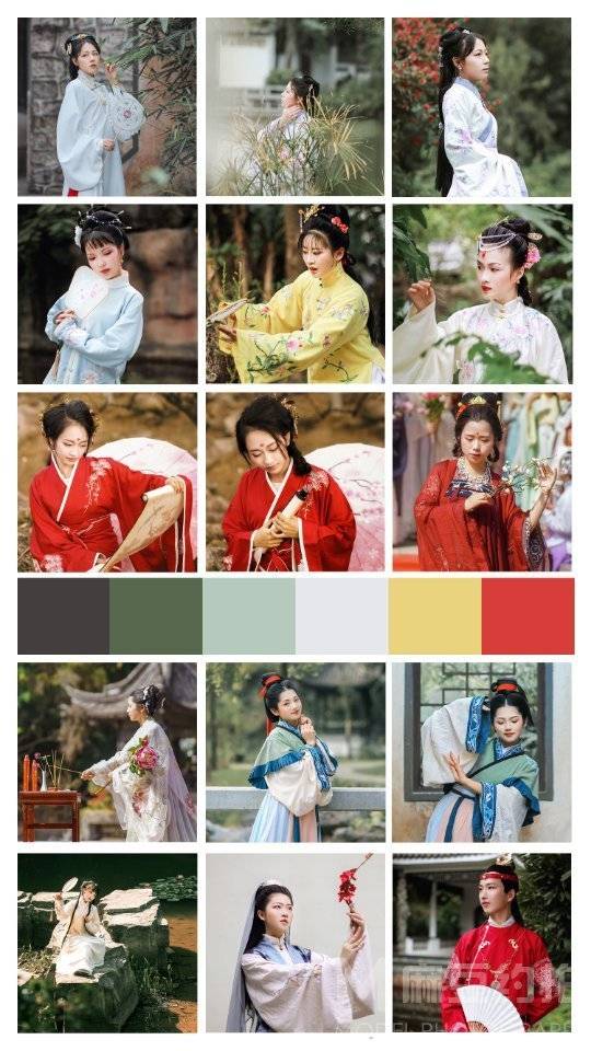 汉服模特