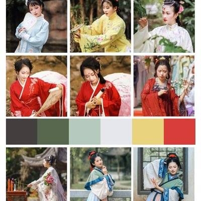 汉服模特