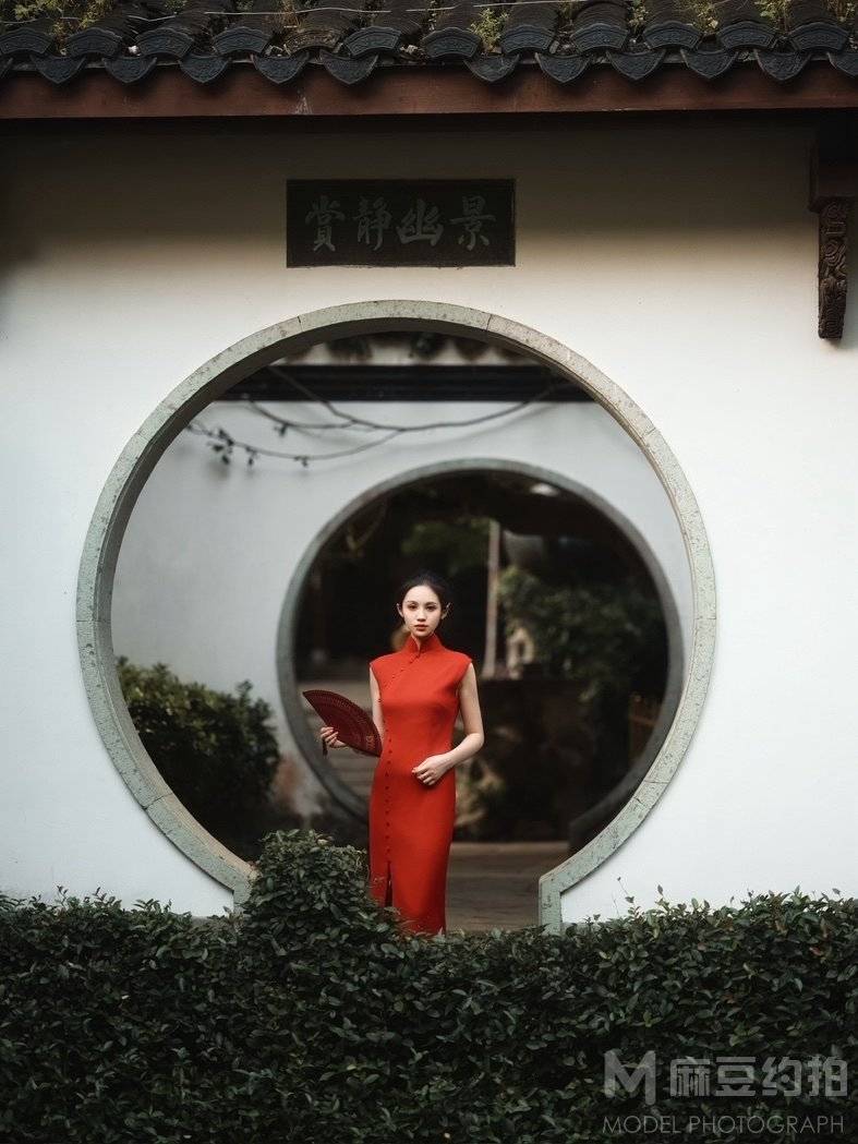 旗袍模特