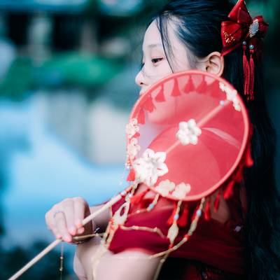 汉服模特