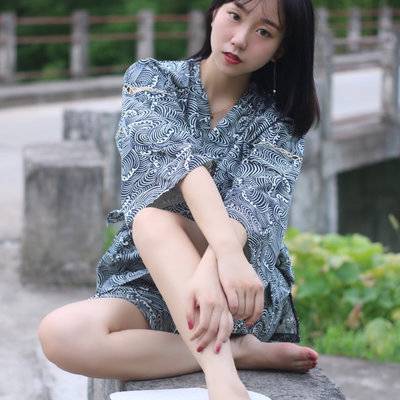 森系模特