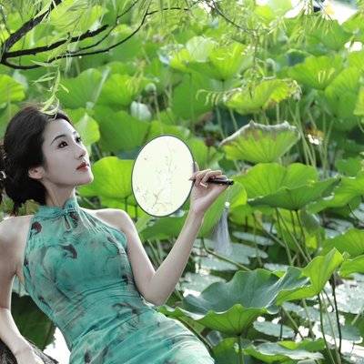 旗袍模特