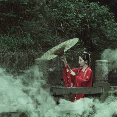 汉服模特