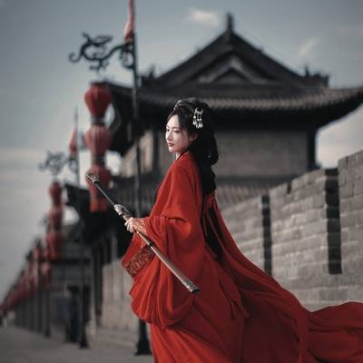 汉服模特