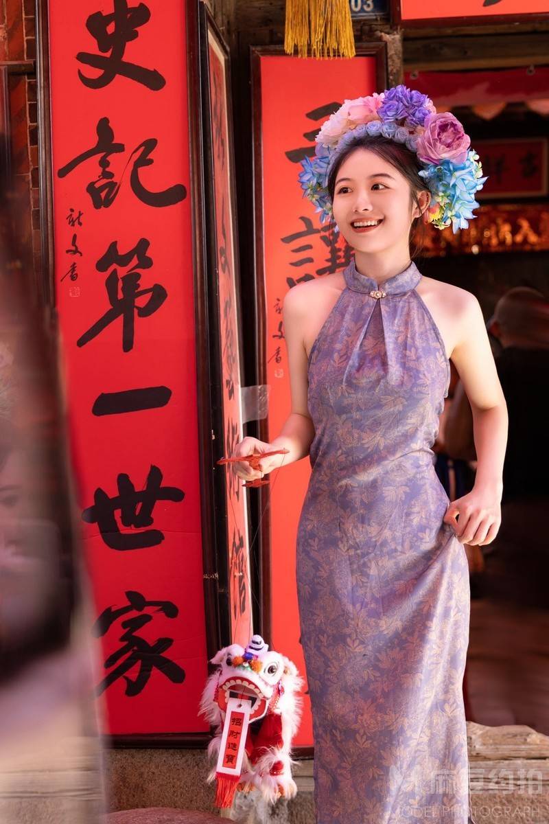 旗袍模特