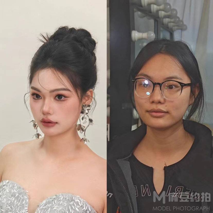妆容模特