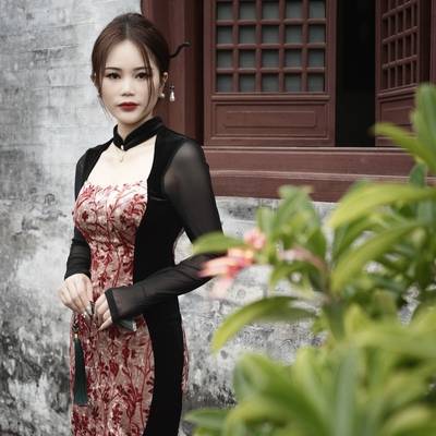旗袍模特
