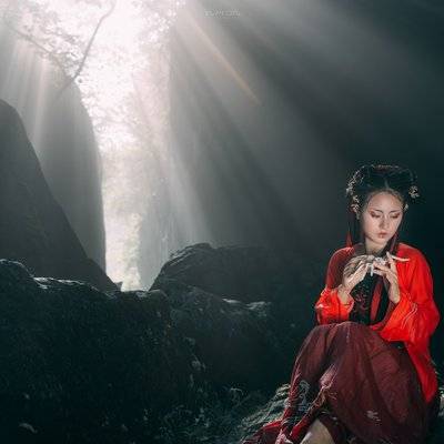 汉服模特