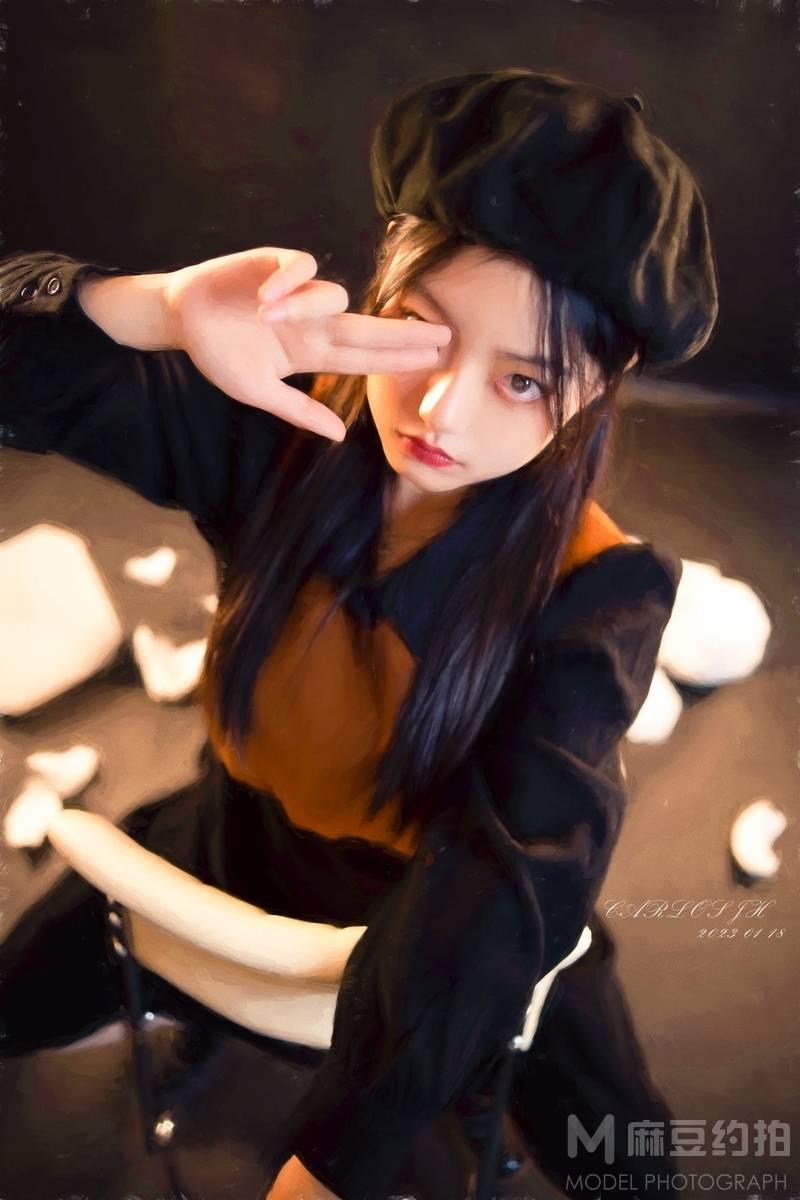 森系模特