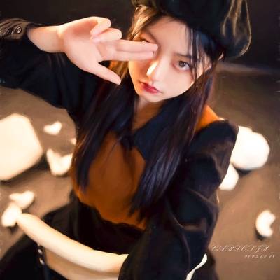 森系模特