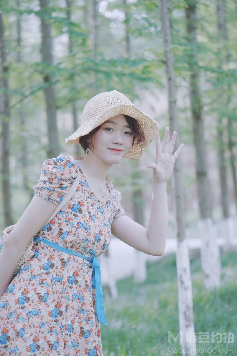 森系模特