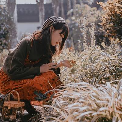 森系模特