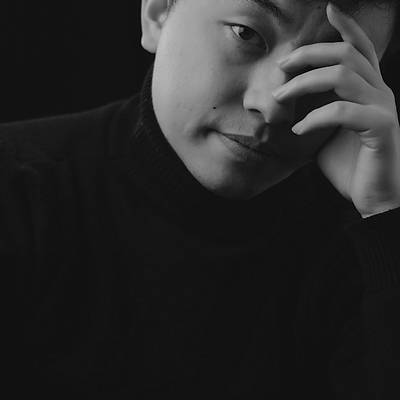 黑白模特