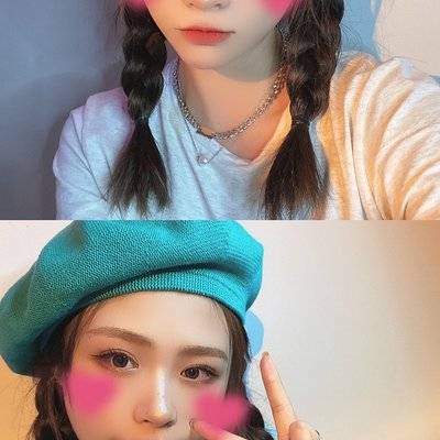 黑白模特