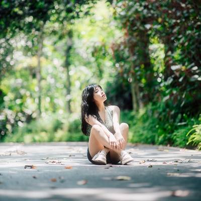 森系模特