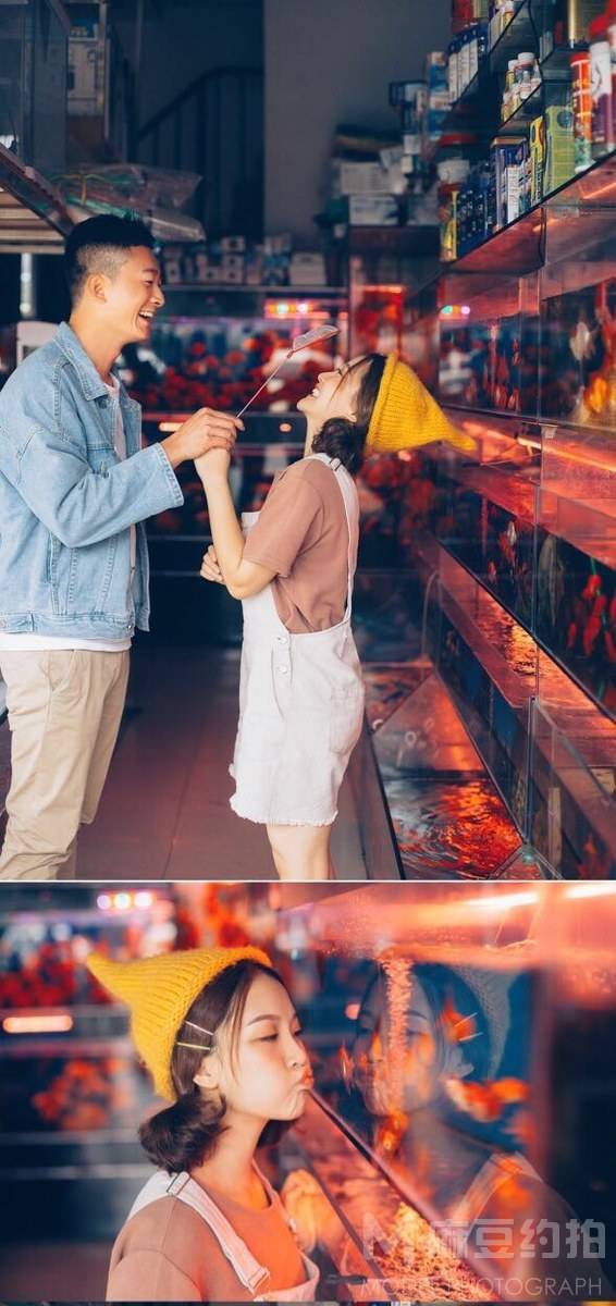 情侣模特