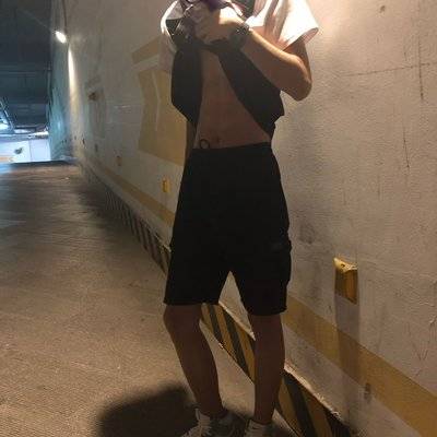 黑白模特
