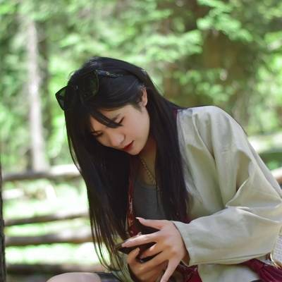 森系模特