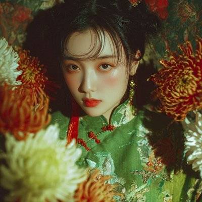 旗袍模特