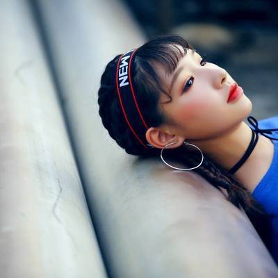 黑白模特