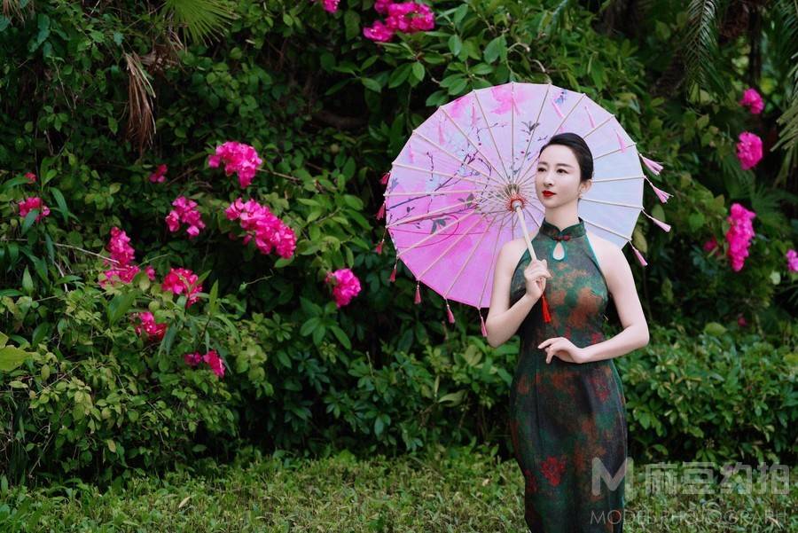 旗袍模特
