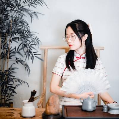 旗袍模特
