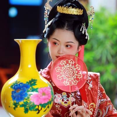 汉服模特