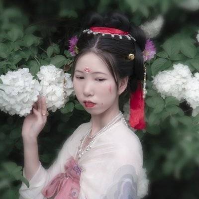 汉服模特