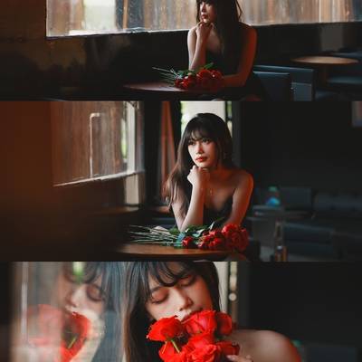 情绪模特