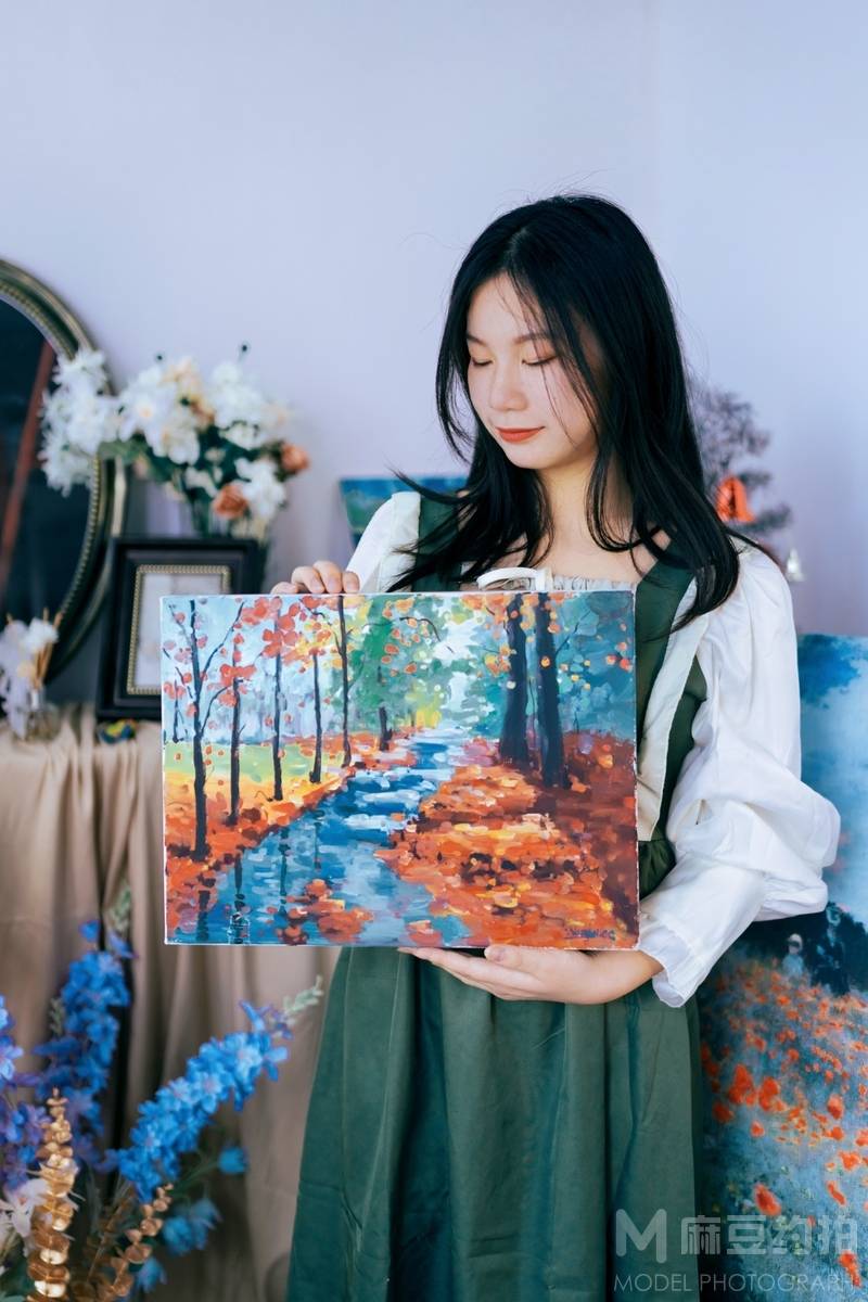森系模特