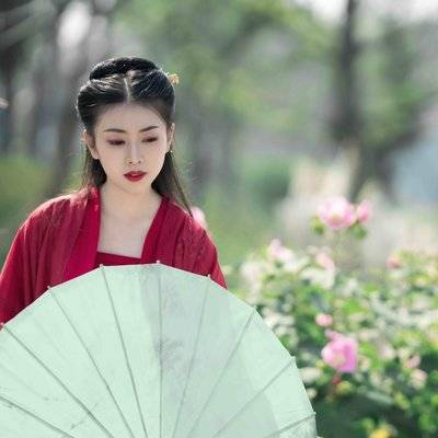 汉服模特