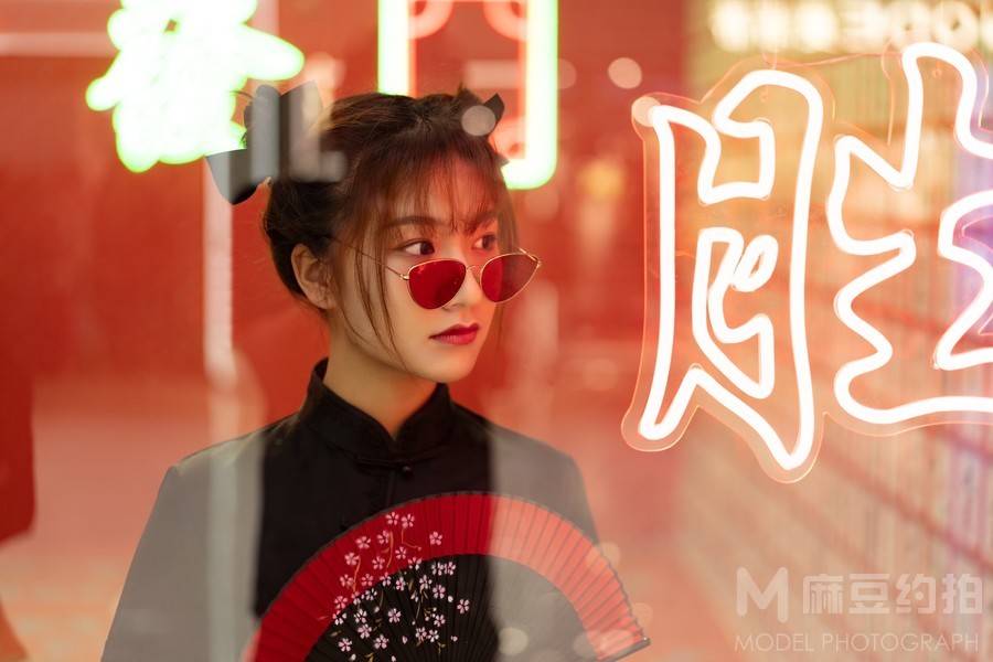 旗袍模特