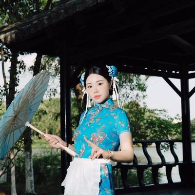 旗袍模特