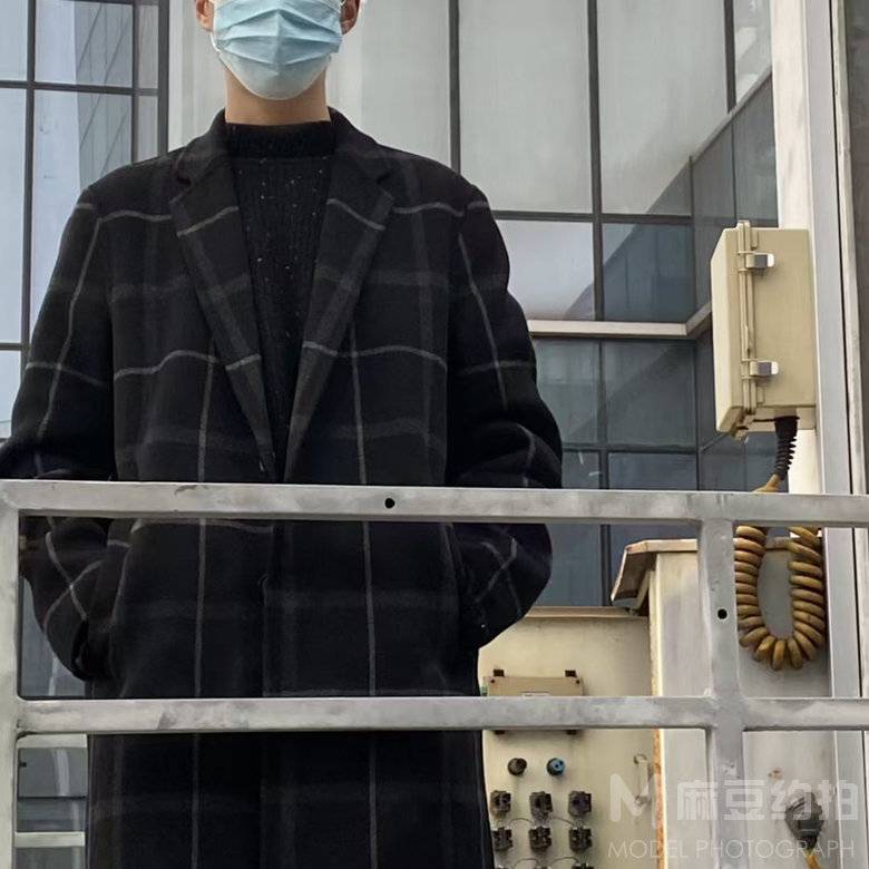 黑白模特