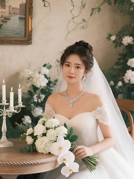 婚礼模特